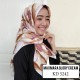  HIJAB MAXMARA GLORY CREAM Segi 4 KD5242