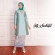  Baju kURUNG Biru Tosca