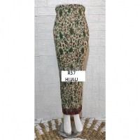 Rok Plisket Hijau R37