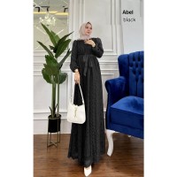 Baju Muslim Abel Hitam KS