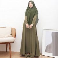 Baju Muslim Alwa Army KS