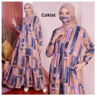 Baju DRESS Risnani