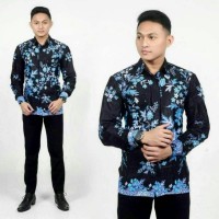 Baju Batik Pria Lengan panjang