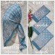 Hijab segiempat Voal Segi k 641kc