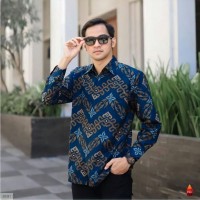 Baju Batik Pria Lengan panjang