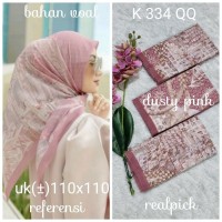Hijab segiempat Voal K 334 QQ