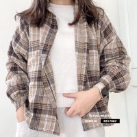 Kemeja Wanita Flanel KS17067