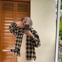 Kemeja Wanita Flanel KS17077