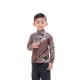 Baju Batik Anak Coklat