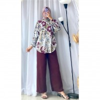 Setelan Hafisa bunga