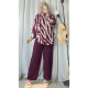 Setelan Hafisa Maroon