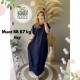 Baju Daster Polos Navy