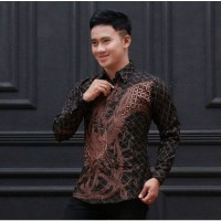 Baju Batik Pria Lengan panjang