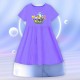 Baju Anak Pororo ungu