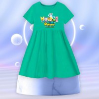 Baju Anak Pororo hijau