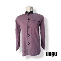 Baju Koko Pasha Ungu