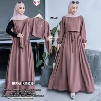 Baju Nafina maxi set KS18239