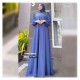 Baju gamis Omay dress KS18413