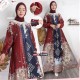 Baju gamis dahlia dress KS18448