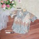 Baju KEMEJA REMO balita 1-3thn KS18465