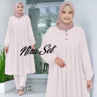 Baju Nira Set Putih