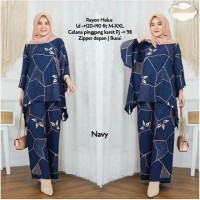 Baju Setelan Kalana navy