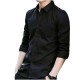 Baju Kemeja Santa hitam