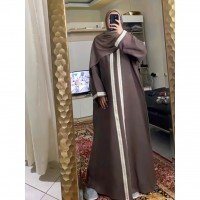 Baju Gamis Medina lilac
