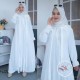 Baju Gamis Mira putih