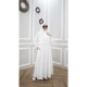 Baju Dress Saliha putih