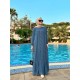 Baju Dress Divana denim