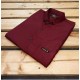 Baju Kemeja Nara maroon