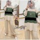 Baju Setelan Jola cream