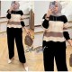 Baju Setelan Jola hitam