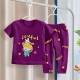 Baju Setelan Anak Kanza magenta