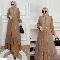 Baju Ria Dress brown