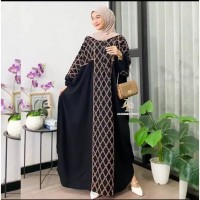 Baju Gamis Rafa hitam