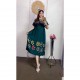 Baju Dress ema daster emerald