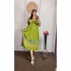 Baju Dress ema daster olive