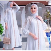 Baju Gamis Ina putih