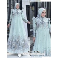 Baju Muslim azura 3 set hijab