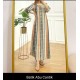 Baju Dress ULA batik abu