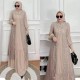 Baju Ria Dress pesta cream