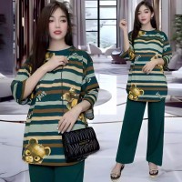 Setelan Baju Gania emerald