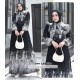 Baju Muslim azura3 set hitam