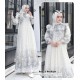 Baju Muslim azura3 set putih