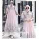 Baju Muslim azura 3 set salem