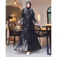 Baju Muslim Ainur set hitam