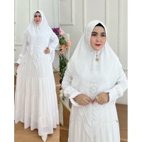 Baju Muslim syar'i vol 2 putih