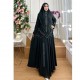 Baju Muslim syar'i vol 1 hitam